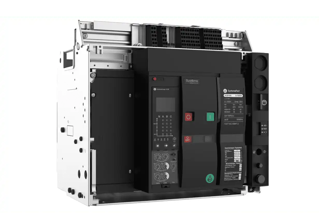 ACB1, 400А-1600А, выкатной, 4P