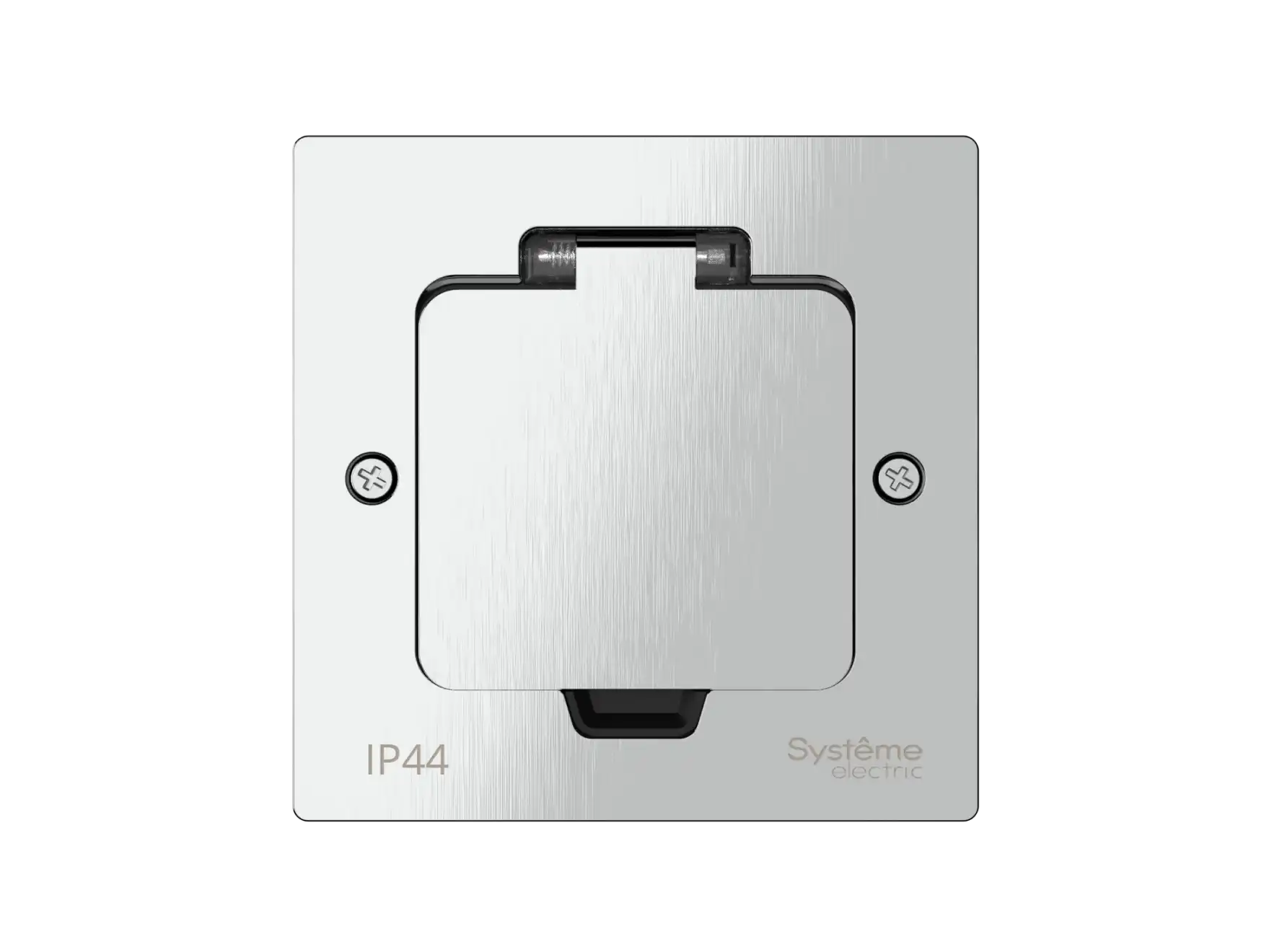 Лючок 1пост, серебро