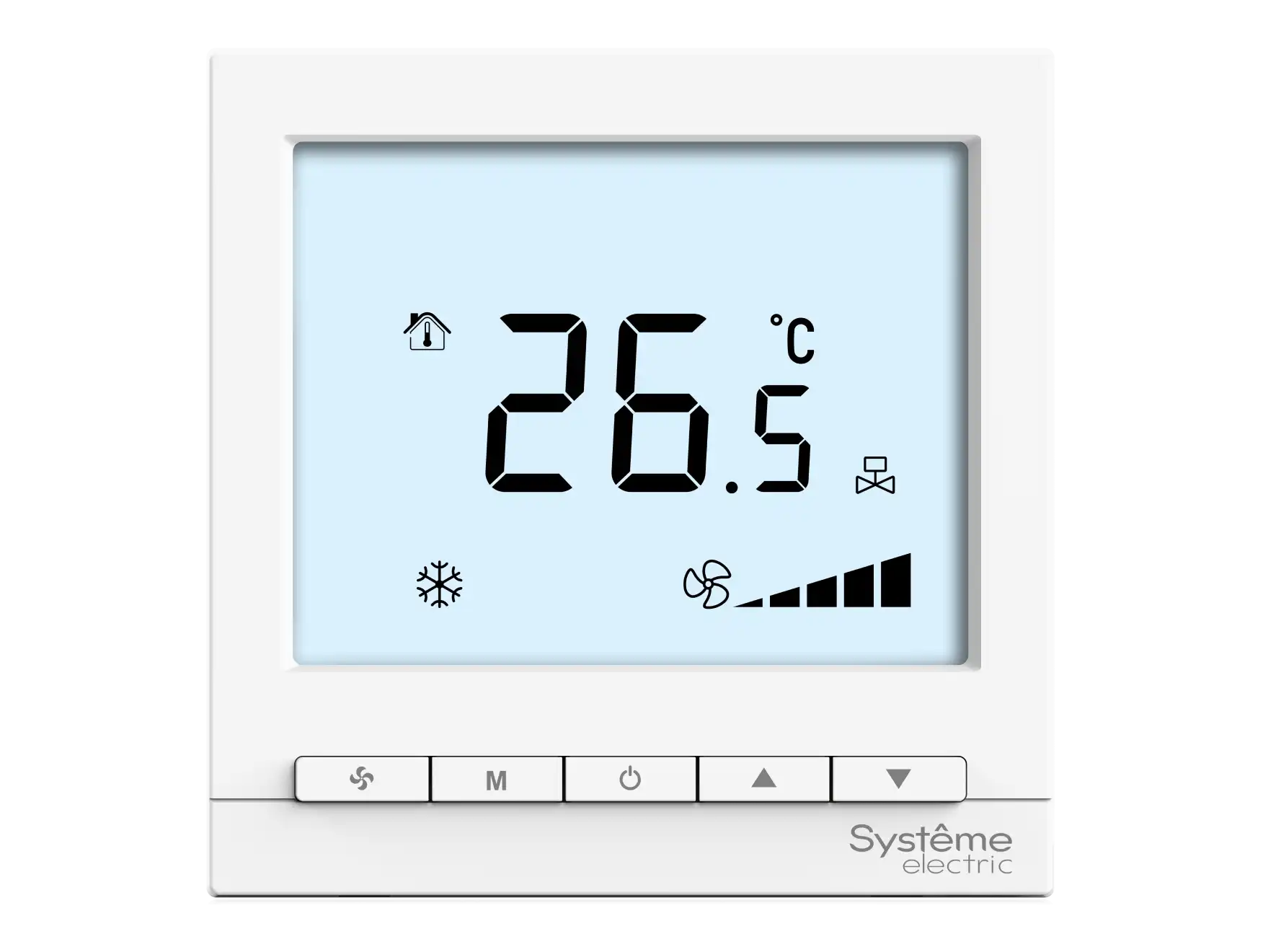 Термостат SystemeRT, белый