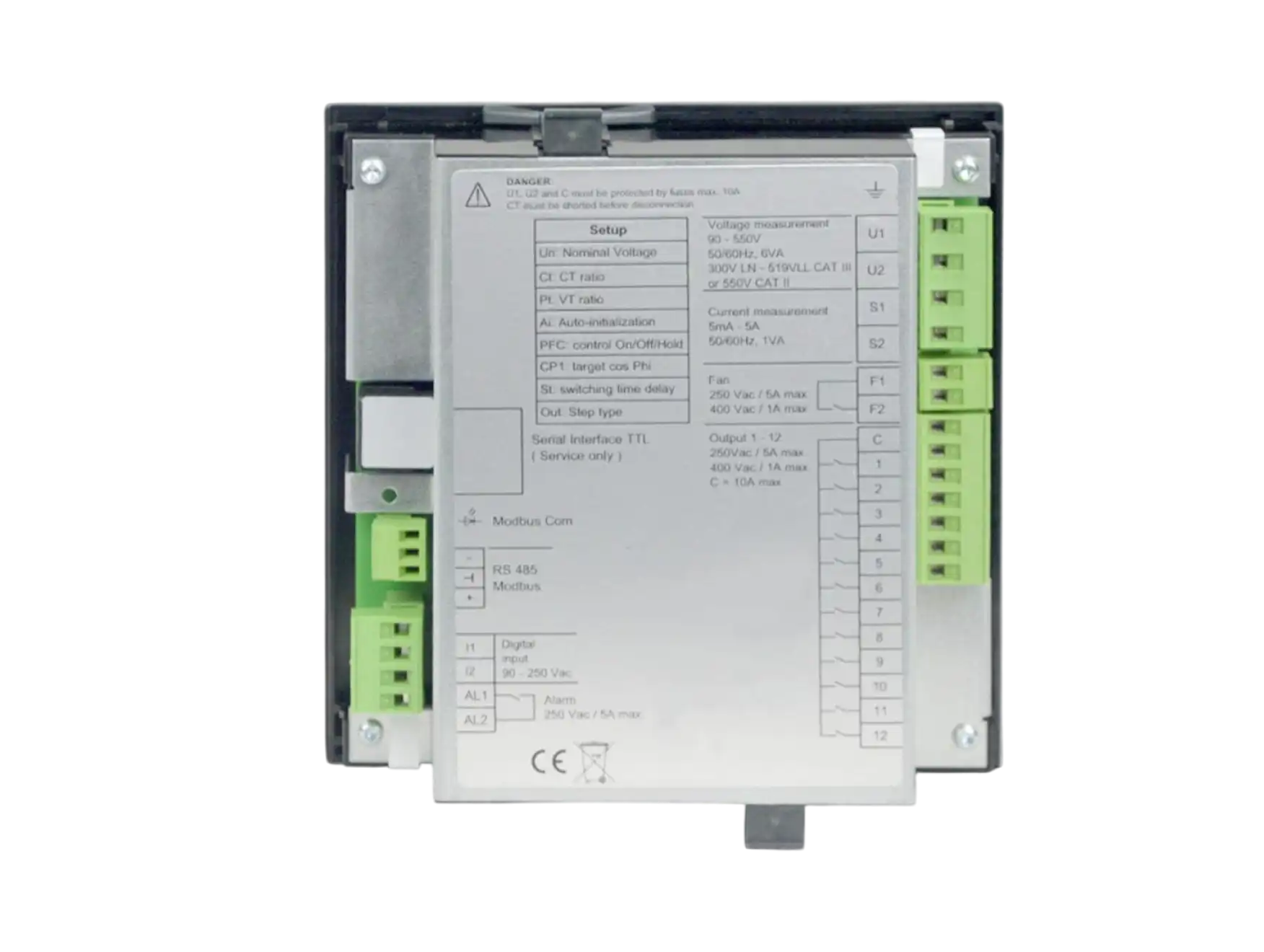 Контроллер ККМ SystemeSet PFC (вид сзади)