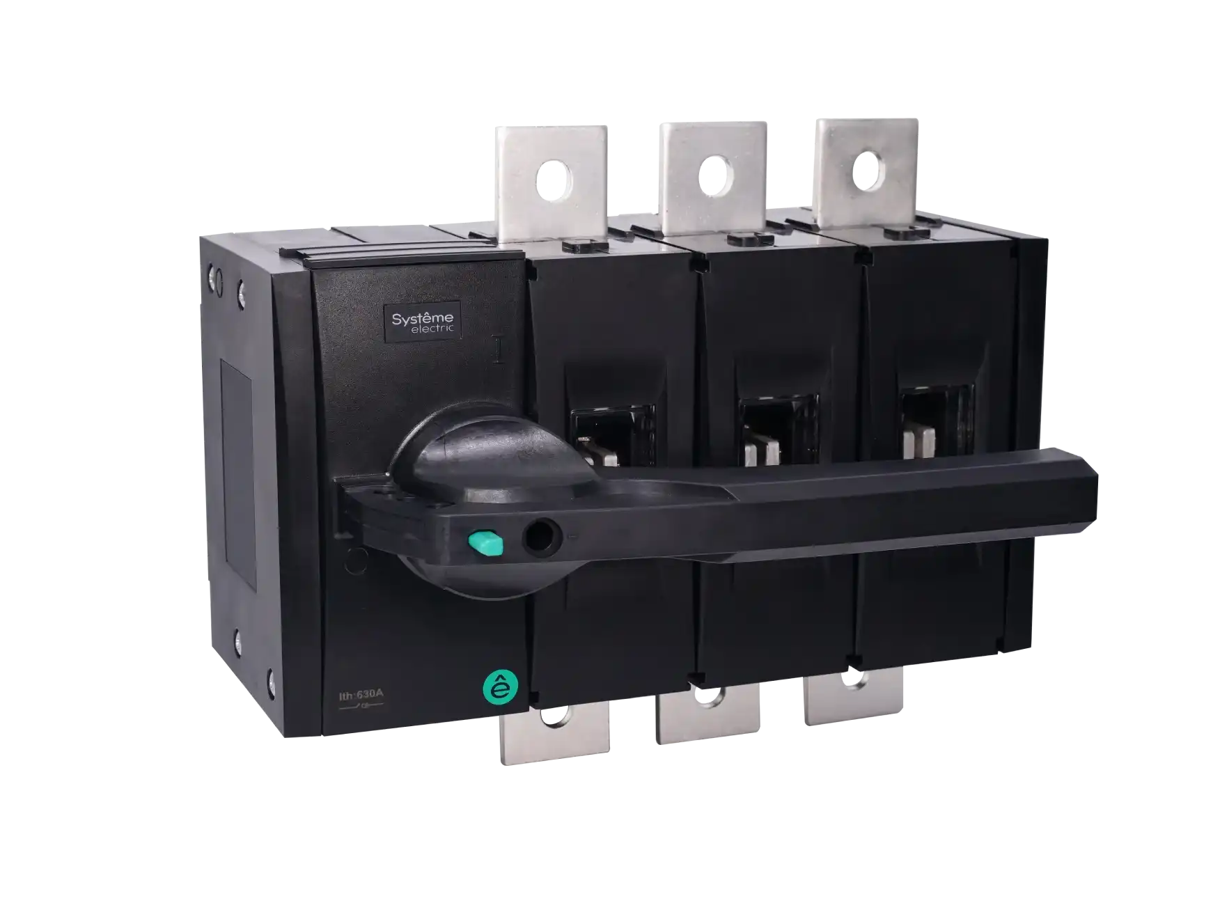 SystemePact SD, габарит до 630А, 3P, фронтальная рукоятка слева