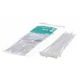 Стяжки белые в упаковке