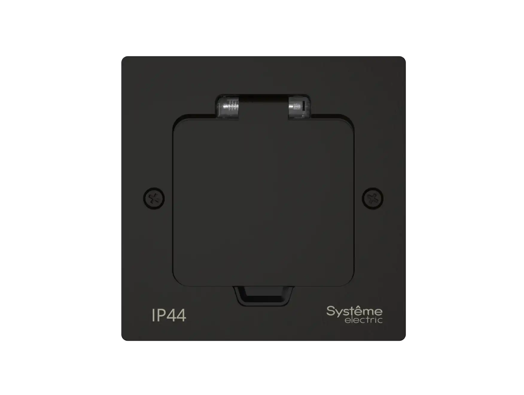 Лючок 1пост, черный