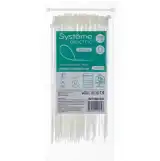 Стяжки белые в упаковке